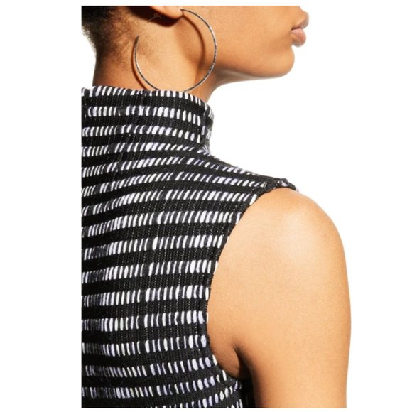 Sold! NWT Hot sale, Women Party Dress, ST. JOHN Sleeveless Float Knit Midi … - Picture 5 of 7